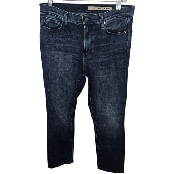 DKNY Jeans Mix Wash Straight Leg Jeans - Picture 1 of 2